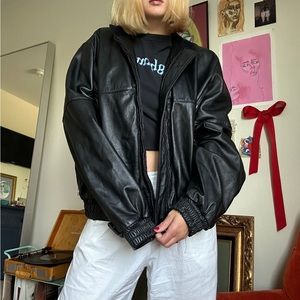 Hein Gericke First Gear XXL Black Leather Jacket